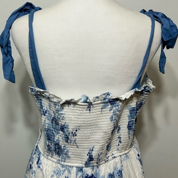 New! Altar’d State Cottagecore Floral Smocked Tiered Midi Dress Size XXL - Picture 10 of 15